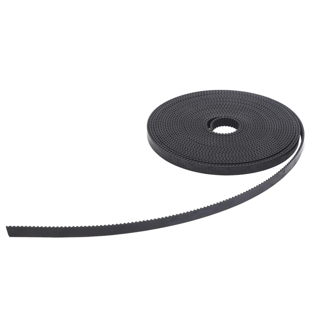2GT‑6mm PU Timing Belt with Steel Synchronous Belts Industrial Supply Black
