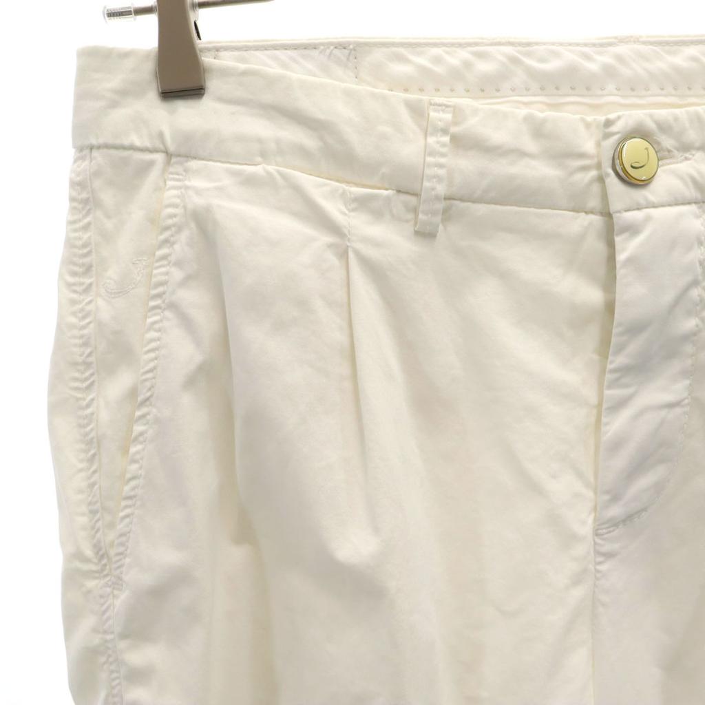 Jacob Cohen Брюки Tack Tapered W30 белые Мужские Б/у