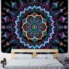 Большой настенный гобелен, большая мандала, полиэстер, гобелены в стиле хиппи, богемный гобелен, коврик для йоги, ковер, украшение для общежития колледжа
