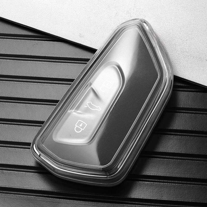 Защитный чехол для ключа из ТПУ Пульт для Seat Leon Fr Mk4 Cupra Formentor для Skoda Octavia A8 MK4 MK8 для VW Golf 8 ID-4