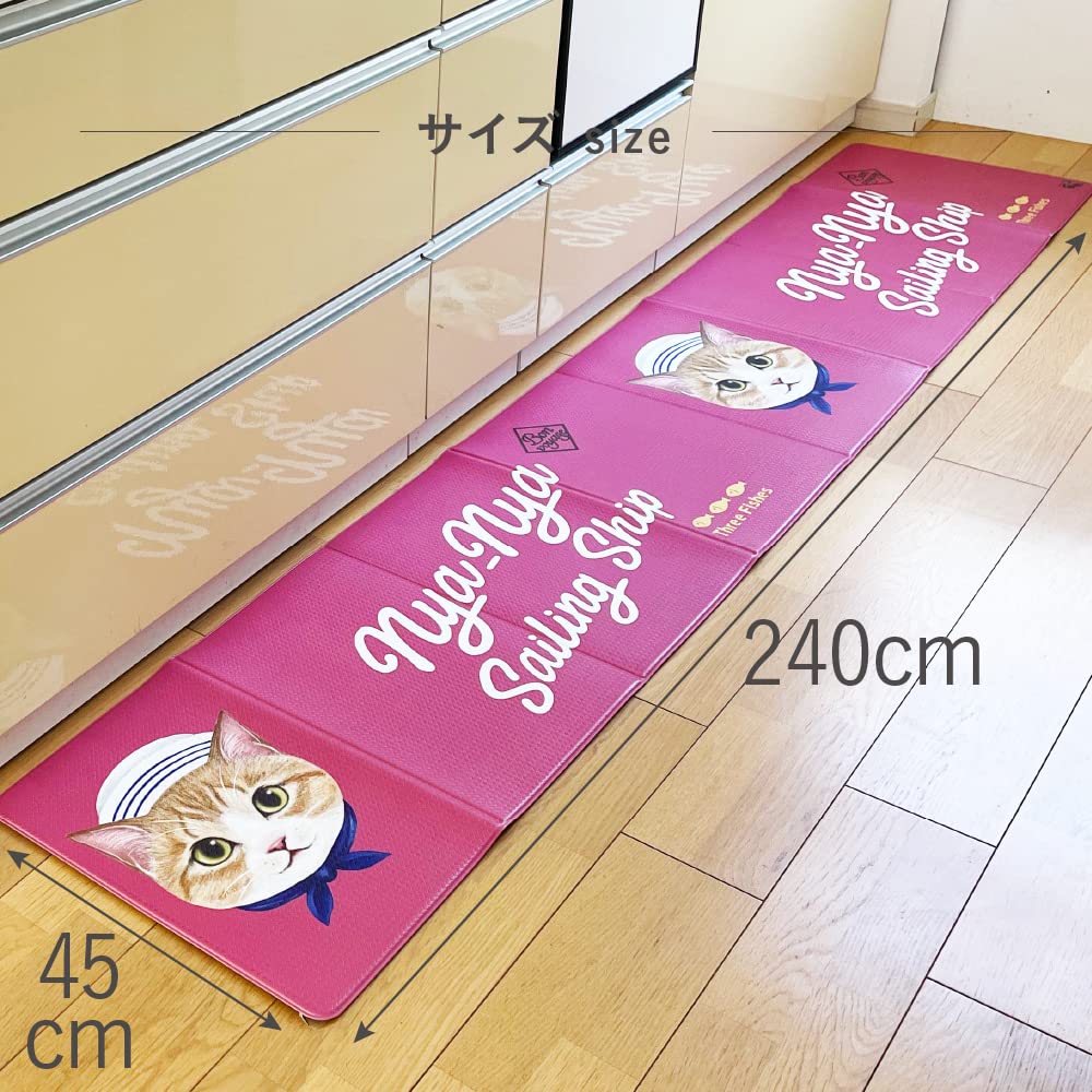 FN-009 Мягкий складной коврик для пола 240 см Cat PK