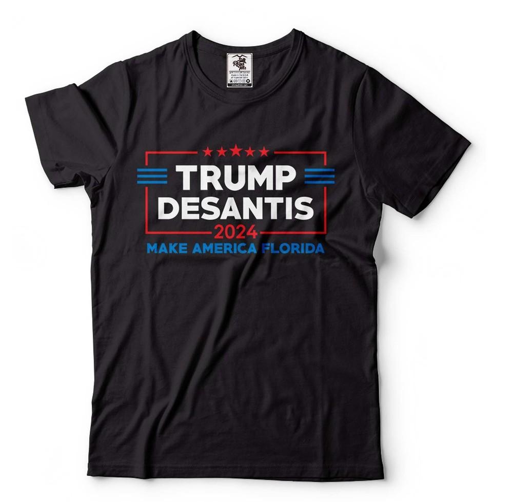 Trump 2024 Shirt Florida Political Funny Shirt Donald Trump Lover Gift Tee Unisex T-Shirt