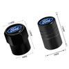 XXUI3 4Pcs/Set Car Wheel Tire Valve Caps Metal Stem Cover For Ford Escape Kuga Mondeo Ecosport Fiesta Focus 2 3 MK1 MK2 Fusion Ranger