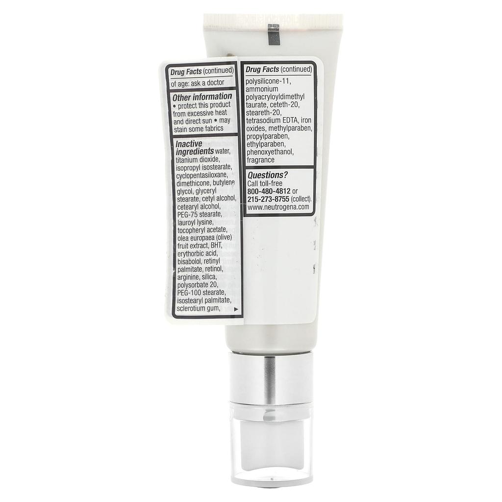 Neutrogena Здоровая кожа, антивозрастной крем, SPF 20, от светлого до нейтрального 30, 30 мл (1 жидкая унция)