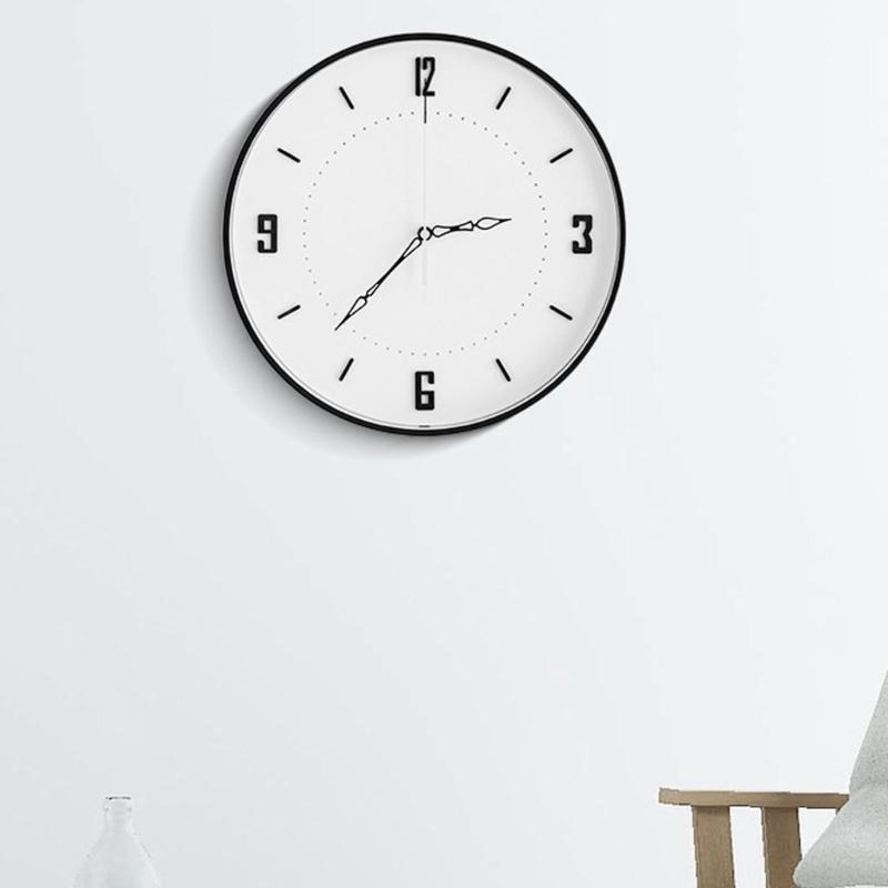 Silents None-Ticking Clocks Decorative Clock Battery Operated Wall Clock for Living Room Kitchen Home Office Decors