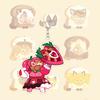 Cookie Run Kingdom Подвеска для украшения Кавайная игровая фигурка Студенческий мультяшный брелок Клетка Летняя Q-версия Аниме-девушка Праздничный подарок
