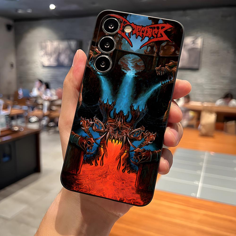 Чехол для телефона Death Metal Band Для S23 Samsung S25 S26 S24 Ultra S22 S20 Fe S21 Plus A16 A54 A34 A24 A53 A13 A14 Чехол
