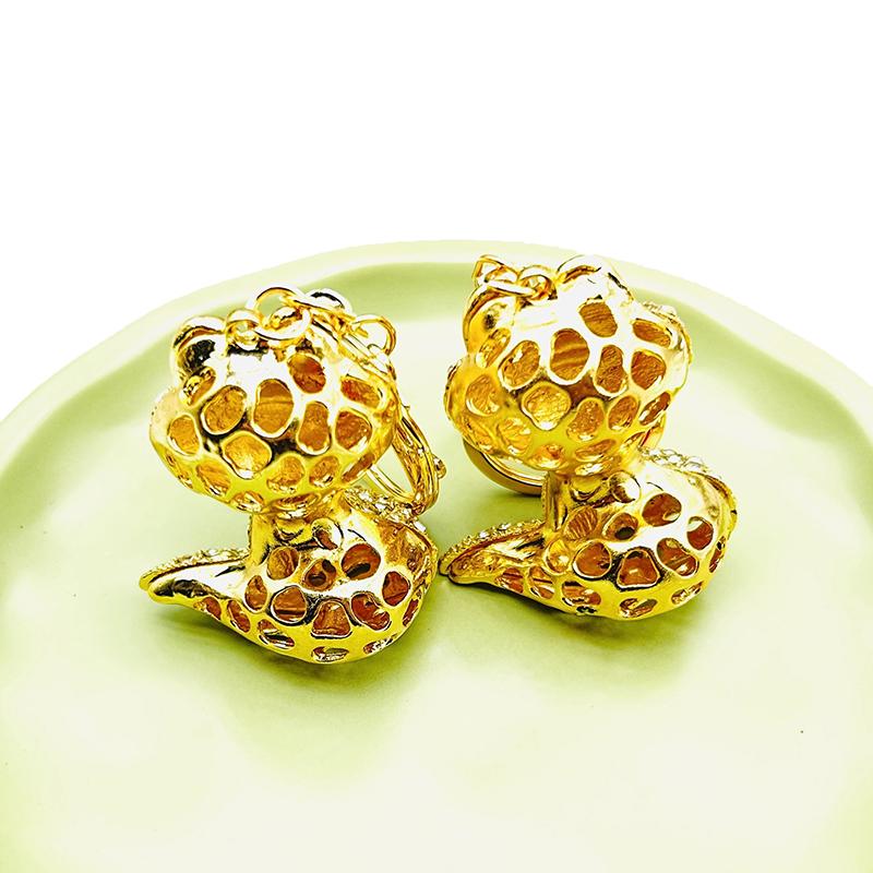 Креативные милые мультяшные бриллиантовые гвоздики капельное масло зодиак змея сплав животные сумки подвески аксессуары креативные подарки