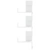 6-Tier irregular corner shelf, storage and display racks for living room, bedroom, hallway, entryway, and bathroom, 45x45x147cm