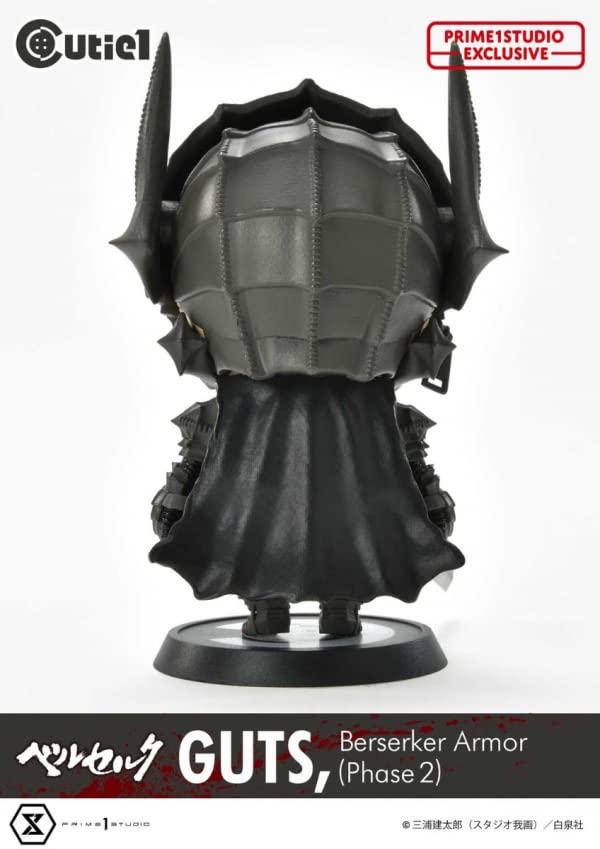Выставочная фигурка Берсерк Cutie1 Гатс в броне Берсерка Оригинальное искусство Кэнтаро Миуры Выставочные товары (фаза)