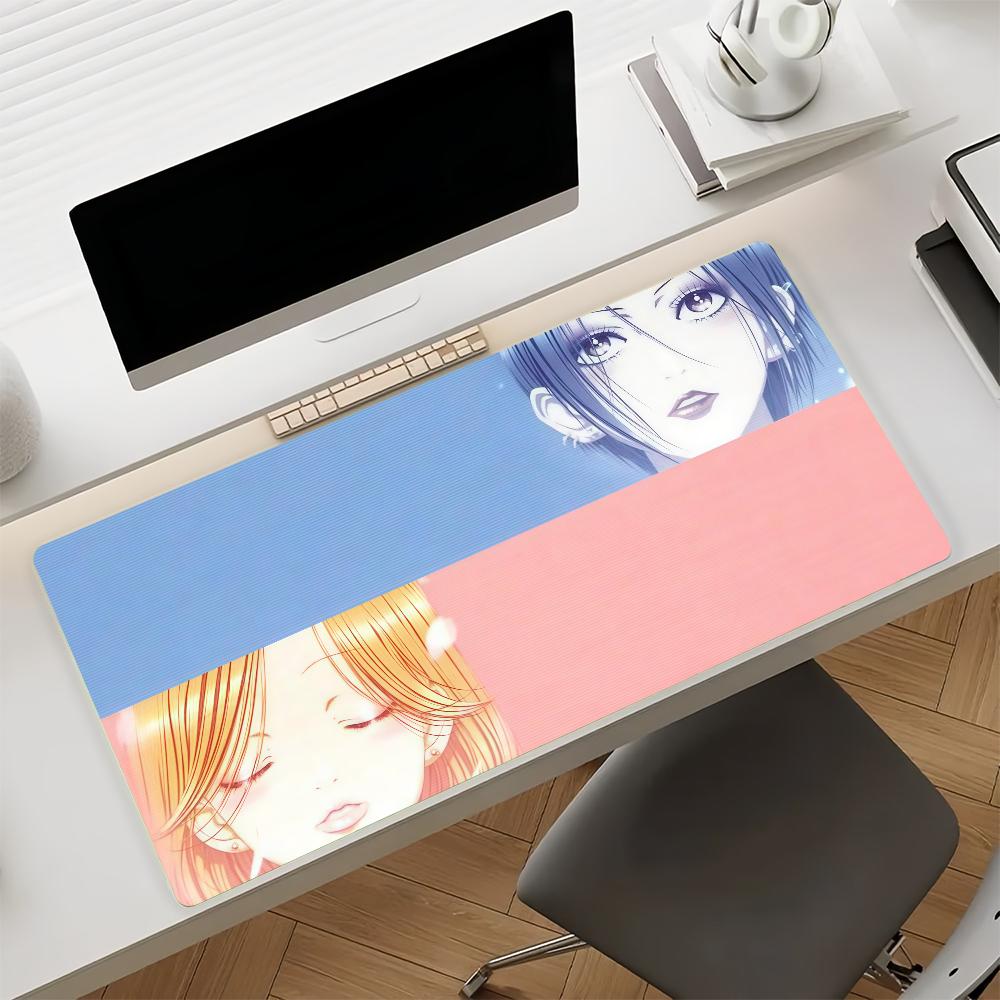 Classic Anime N-NANA-S Mouse Pad Non-slip Rubber Gamer Balance Computer Mat Decoracion Deskmat Laptop Office Large