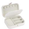 Portable Jewelry Box Jewelry Organizer Display Travel Jewelry Case Boxes Button Leather Storage Zipper Jewelers Joyero