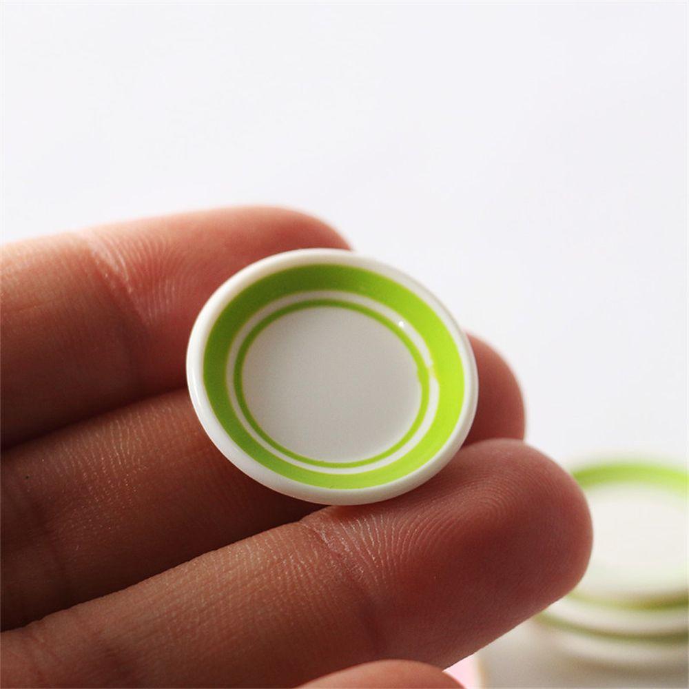 Play Toy Doll House Accessorie Food Dishes Photograph Props Doll house Dinner Plates Kitchen Toys