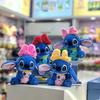 Cute Stitch Bow Plush Pendant Toy Doll