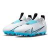 Nike Air Zoom Vapor 15 Academy HG Soccer Shoes Kids Footwear Blue White DJ5618-146