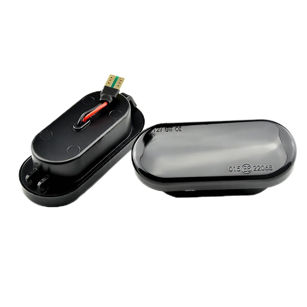 Динамический плавный светодиодный боковой габаритный указатель поворота для VW Transporter T5 Polo Golf 3 4 Passat B5 Sharan Lupo Bora Multivan