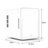Mini Fridge 4L Multifunction Food Portable Cooling for Home Dorm Room Office White