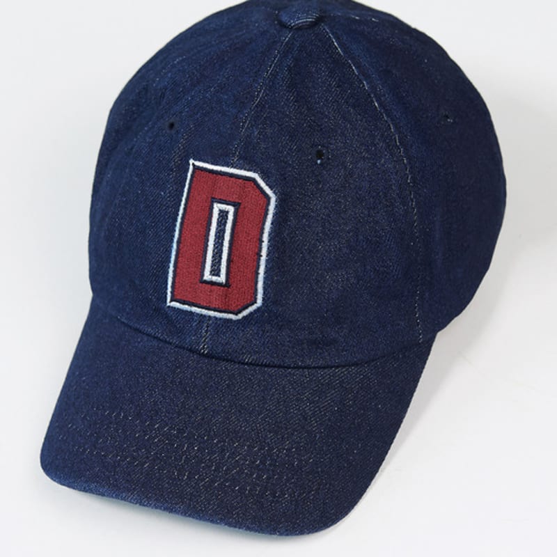 DEVERRMAN Preppy Embroidered Ball Cap (Denim)