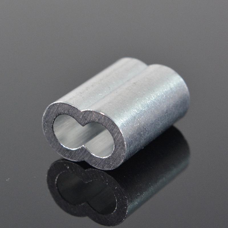 Aluminum Wire Rope Sleeve Ferrule Clip for 1-10mm Cables