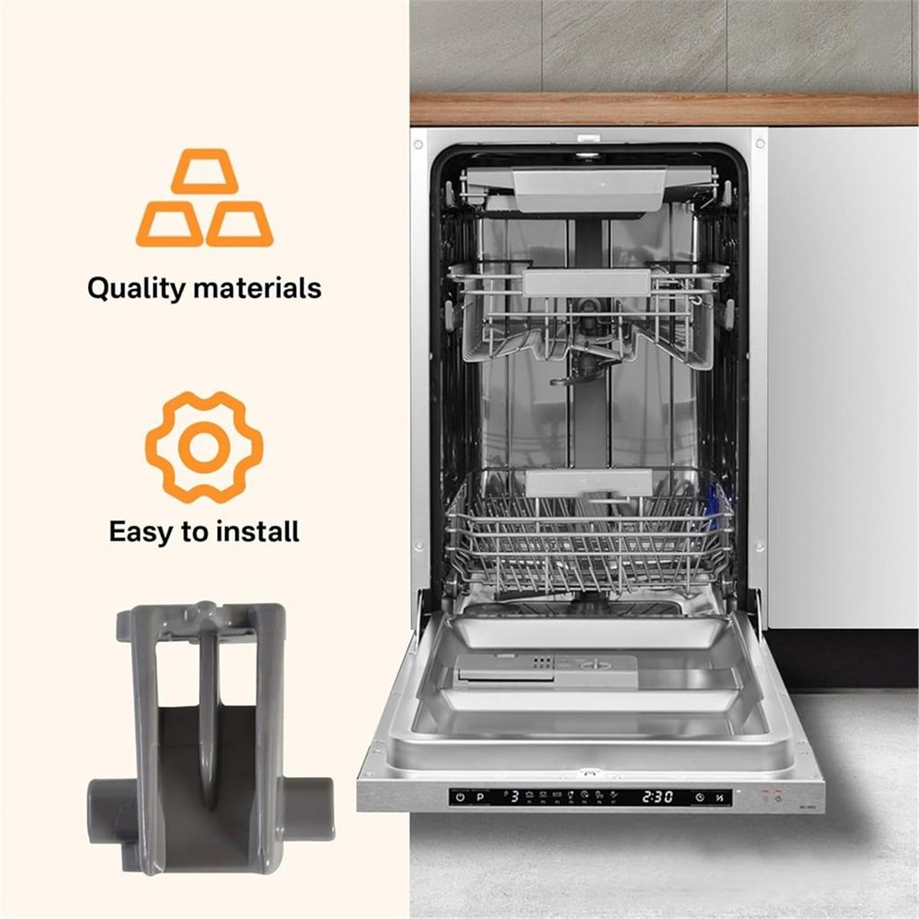 1 шт. Держатели для нижней корзины посудомоечной машины Зажимные клипсы для крепления корзины Клипсы для рядов зубцов для посудомоечной машины Замена MEG64438801 00611474