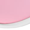 Grover swivel chair, pink and white