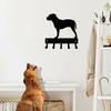 Pit Bull Terrier Key Rack Wall Mounted Iron Crafts Decor Storage Hooks: Iron Art Coat Hanger for Stylish Wall Organization
