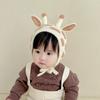 Warm Cartoon Baby Hat Cotton Girl's Ear Protection Cap Cute Baby Cap  Winter