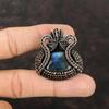 Labradorite Copper Wire Wrapped Pendant Handmade Pendant Labradorite Pendant For Women Wrapped Pendant Gift For Him Gemstone Copper Jewelry