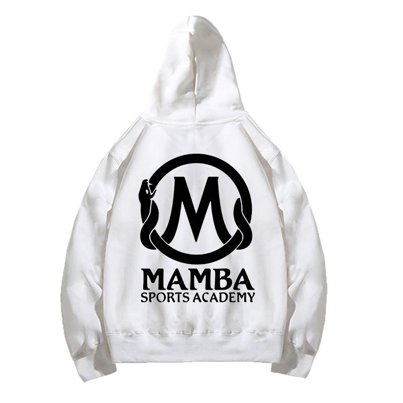 Kobe Mamba hooded sweater autumn and winter youth student trendy brand loose shoulder hoodie jacket