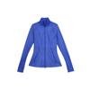 X Stella McCartney Collaboration Training Mid-Length Solid Color Sports Jacket Women Jacket Blue HD9104