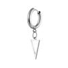 1 Piece Punk Stainless Steel Drop Dangle Earrings For Men/Women New Style Hip Hop Gothic Ear Buckle Jewelry Best Gifts