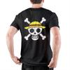 Новая футболка по аниме One Piece 2026 года для мужчин и женщин, хлопковая повседневная рубашка с коротким рукавом и летним комиксным принтом
