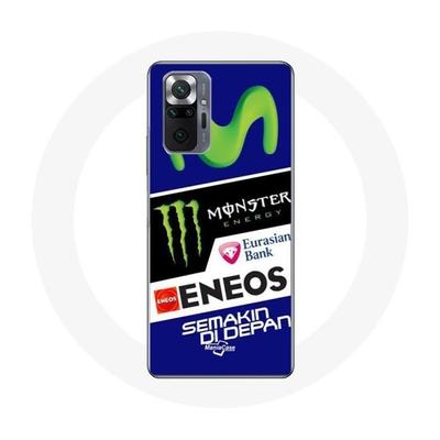 Coque Pour Xiaomi Redmi Note 10 Pro Monster Energy Yamaha Eneos