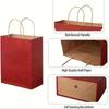 Kraft Paper Bags, Etiquette, Holiday Gift Bags, Takeout Fast Food Packaging Bags, Milk Tea and Coffee Packaging Bags