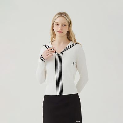 Кардиган Martine Golf с полным раскрытием, вязаный крупной вязкой_O/Белый