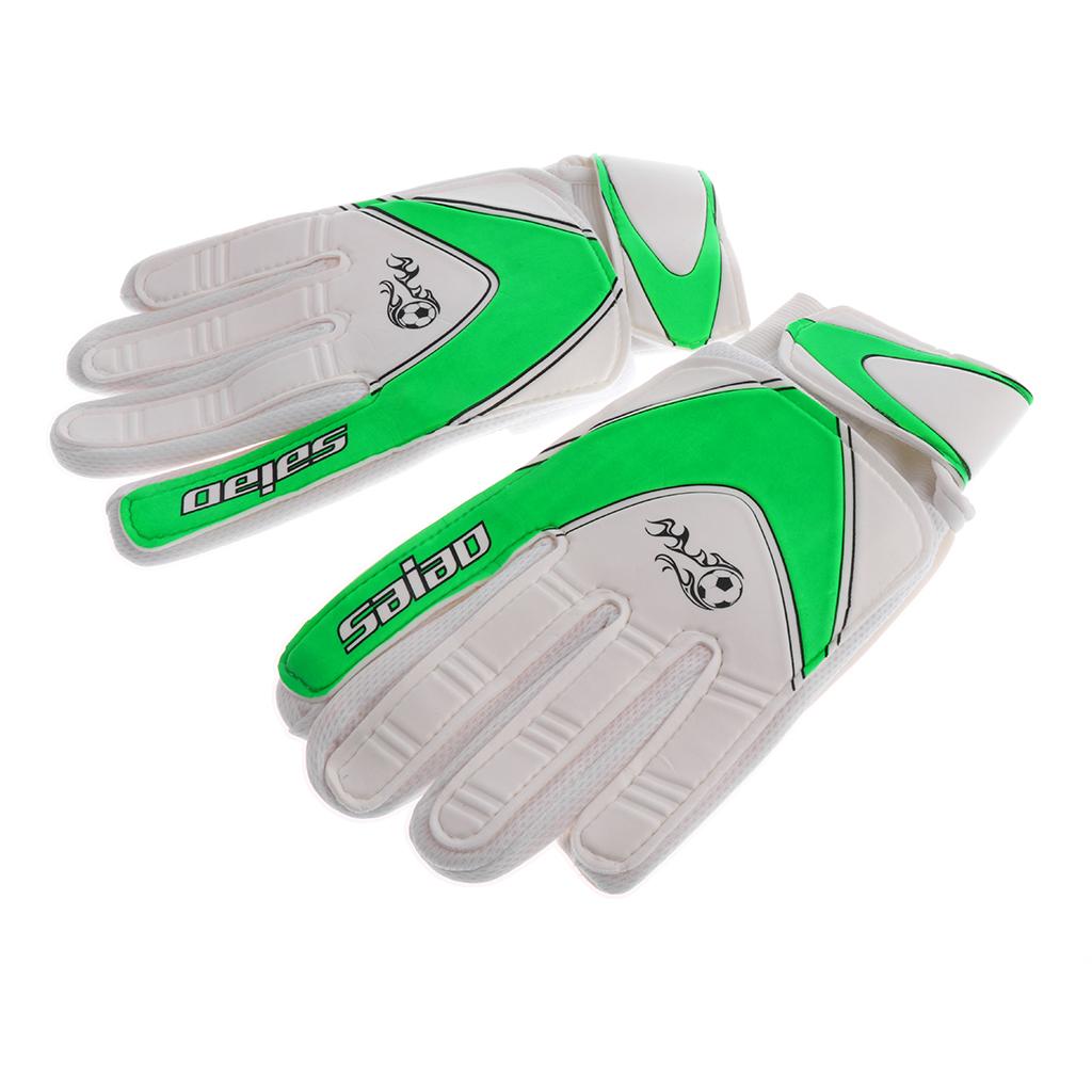 Youth THICKENED Soccer Goalie Goalkeeper Gloves, Pro Football for CHILDREN #
