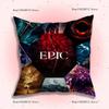 Музыкальная E-Epic Подушка-чехол для декора дивана, автомобиля, офиса, комнаты. Печатный чехол для подушки. Декорации и защита
