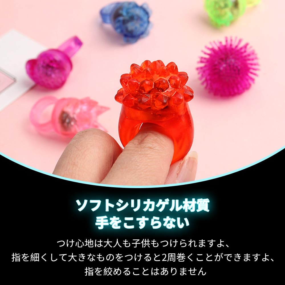 24 шт. светящиеся кольца светящиеся кольца 6 типов светящиеся DIY милый фестиваль приз игрушка детские фестивальные товары для живых блестящих колец блестящие дети взрослые