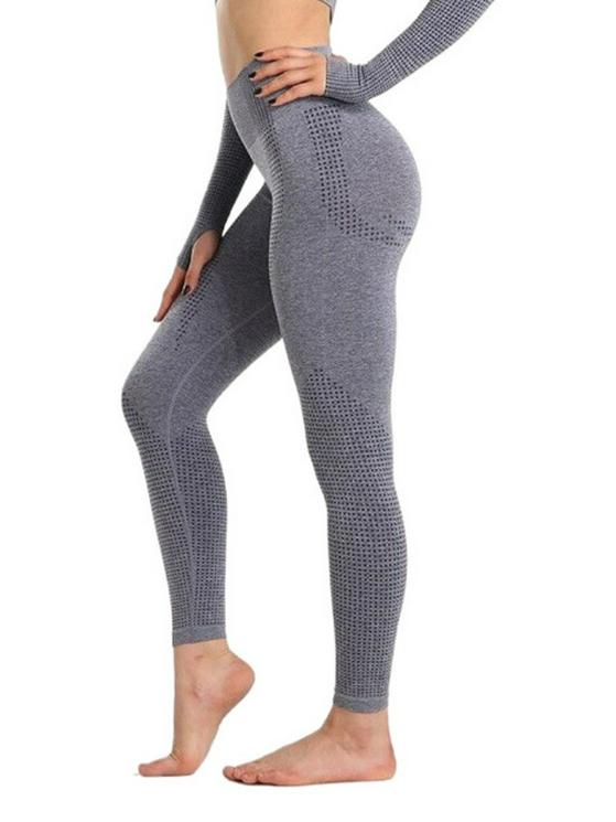 Персиковые ягодицы Быстросохнущие Леггинсы для йоги с высокой талией и бесшовной посадкой для женщин