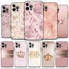 Чехол для телефона для Apple Iphone 14 13 12 11 Pro Max 13 12 Mini Xs Max Xr X 7 8 6 6s Plus чехол розовое золото розовая королева принцесса