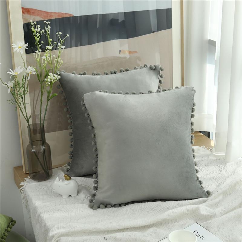 GURET бархатные наволочки декоративные подушки для дивана автомобиля Housse De Coussin 45*45 30*50 мягкие роскошные домашние декорации пледы