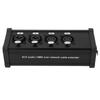 4-канальный XLR 6.5 Комбо передатчик Конвертер передачи звука с изоляцией помех общей земли