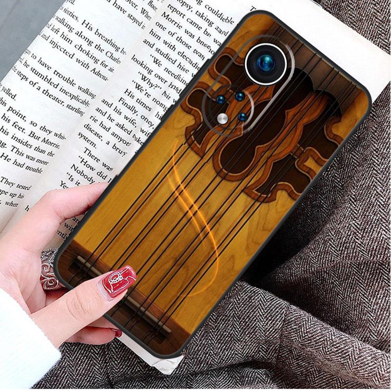 Чехол для гитары, скрипки, альта, музыкальный чехол для Honor X9a X8a X7a X6a X6 X7 X8 X9 X8b X9b 50 70 90 Magic 5 Lite Magic 6 Pro