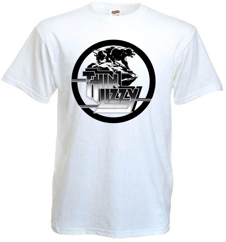 26 Thin Lizzy - v30 T-shirt hard rock white all sizes S-5XL Unisex T-Shirt