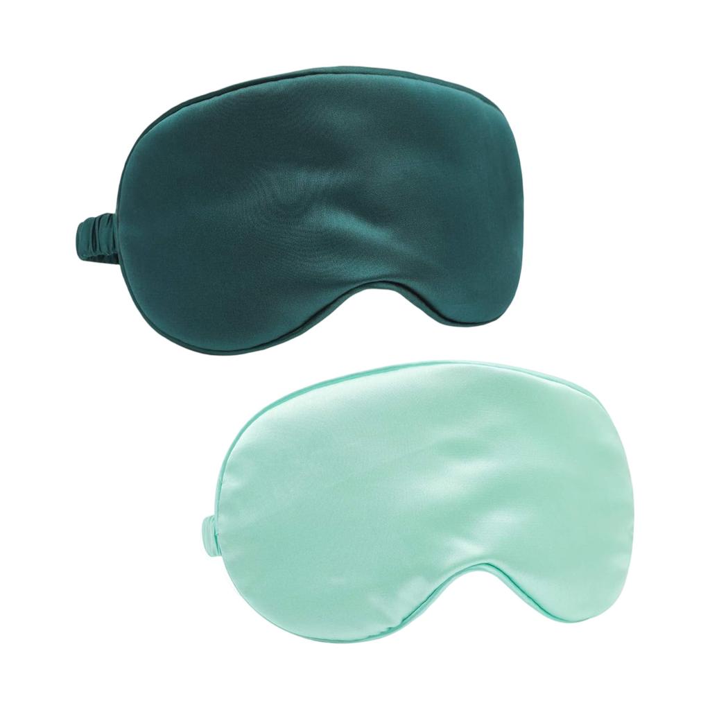 Sleep Mask Silk Blackouted Soft Travel Mask With Strap Sleep Eye Mask