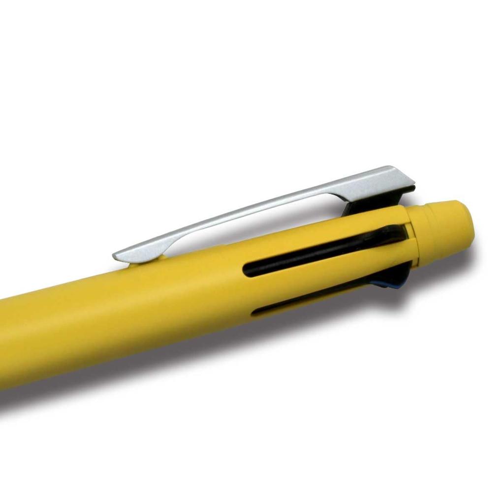 Многофункциональная шариковая ручка Jet Stream BAMBOO 4&1 [Mimosa Yellow] MSXE5200B5.M