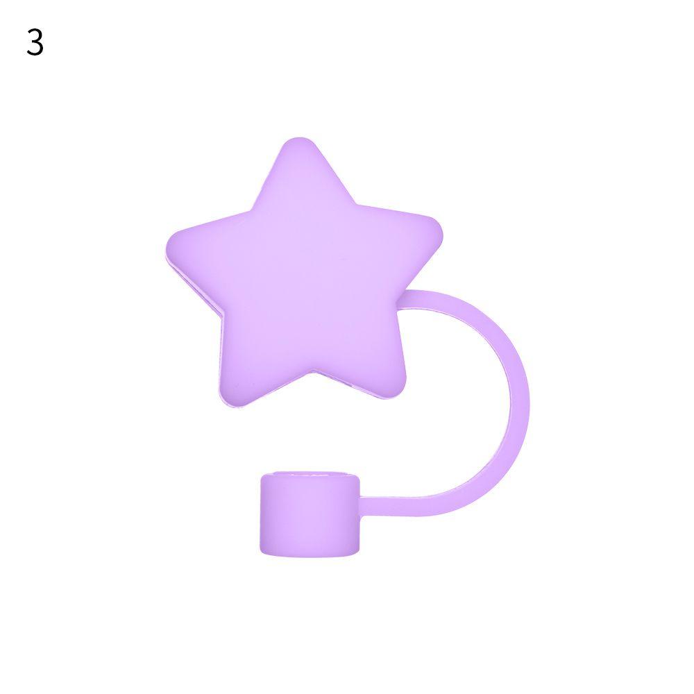 Kitchen Tool Dust-proof Straw Tips Cover Drinking Dust Cap Straw Plug Splash Proof Plugs Tips Cover