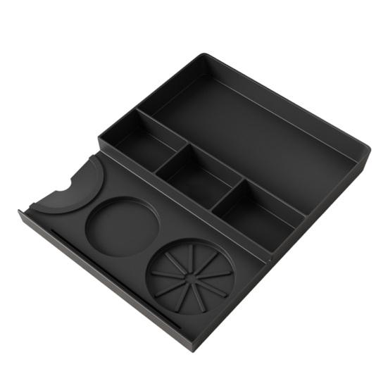 Espresso Tamping Mat Non-Slip Silicone Tamper Mat Heat Resistant Coffee Tamping Station for Home Baristas