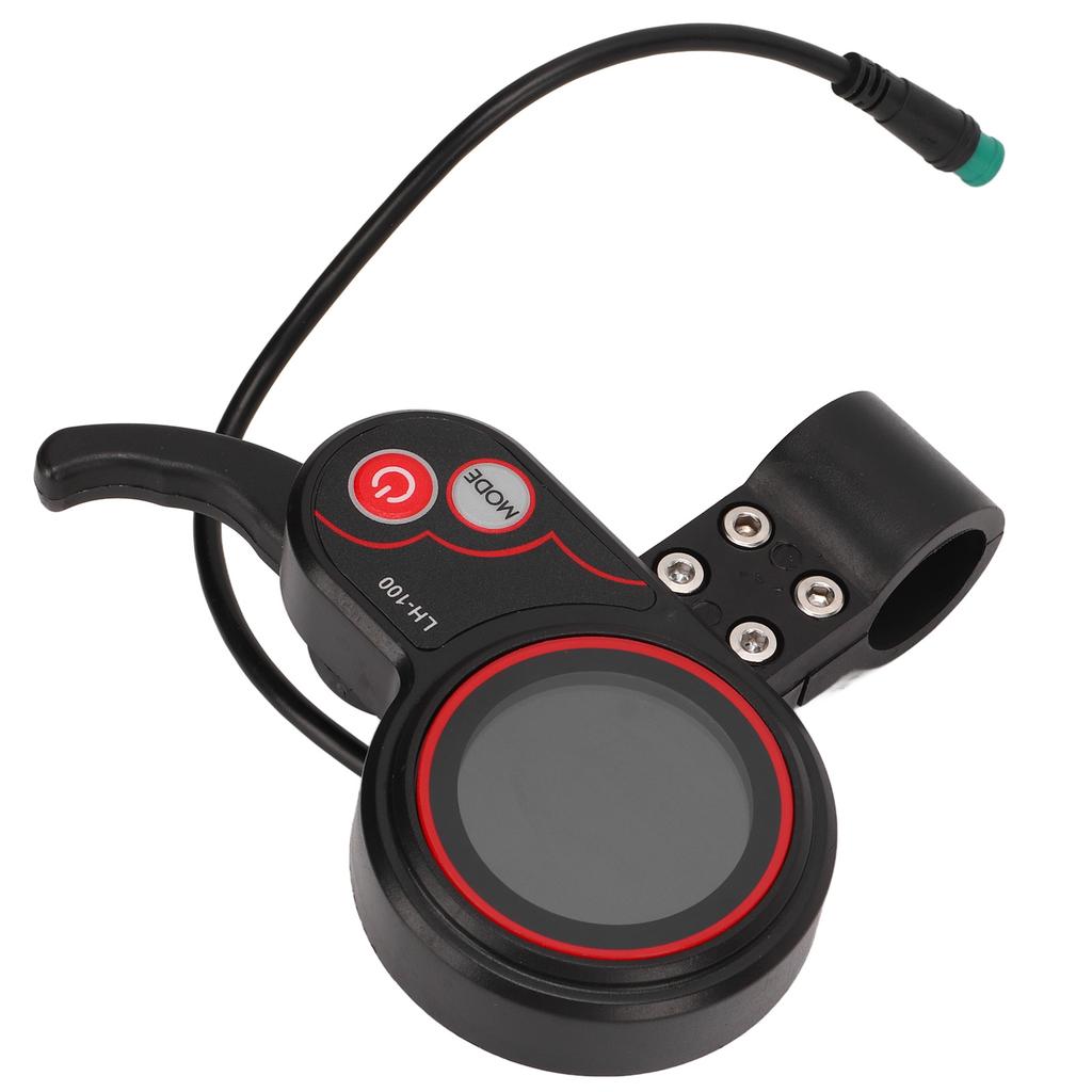 Электрический велосипед ЖК-дисплей с 5-контактным водонепроницаемым разъемом 24 В 36 В 48 В 60 В Панель управления для 22,2 мм электрического самоката