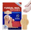 21 шт. Патчи для ухода за ногтями Патчи для восстановления ногтей Восстанавливают здоровый вид Наклейка на ноготь Профессиональная обертка для подготовки к педикюру